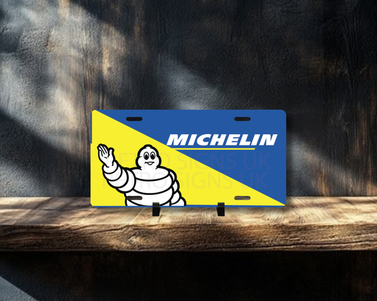 Michel Man Licence Plate Style Sign | Premium Aluminium Display Sign