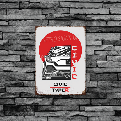 Civic type R sun