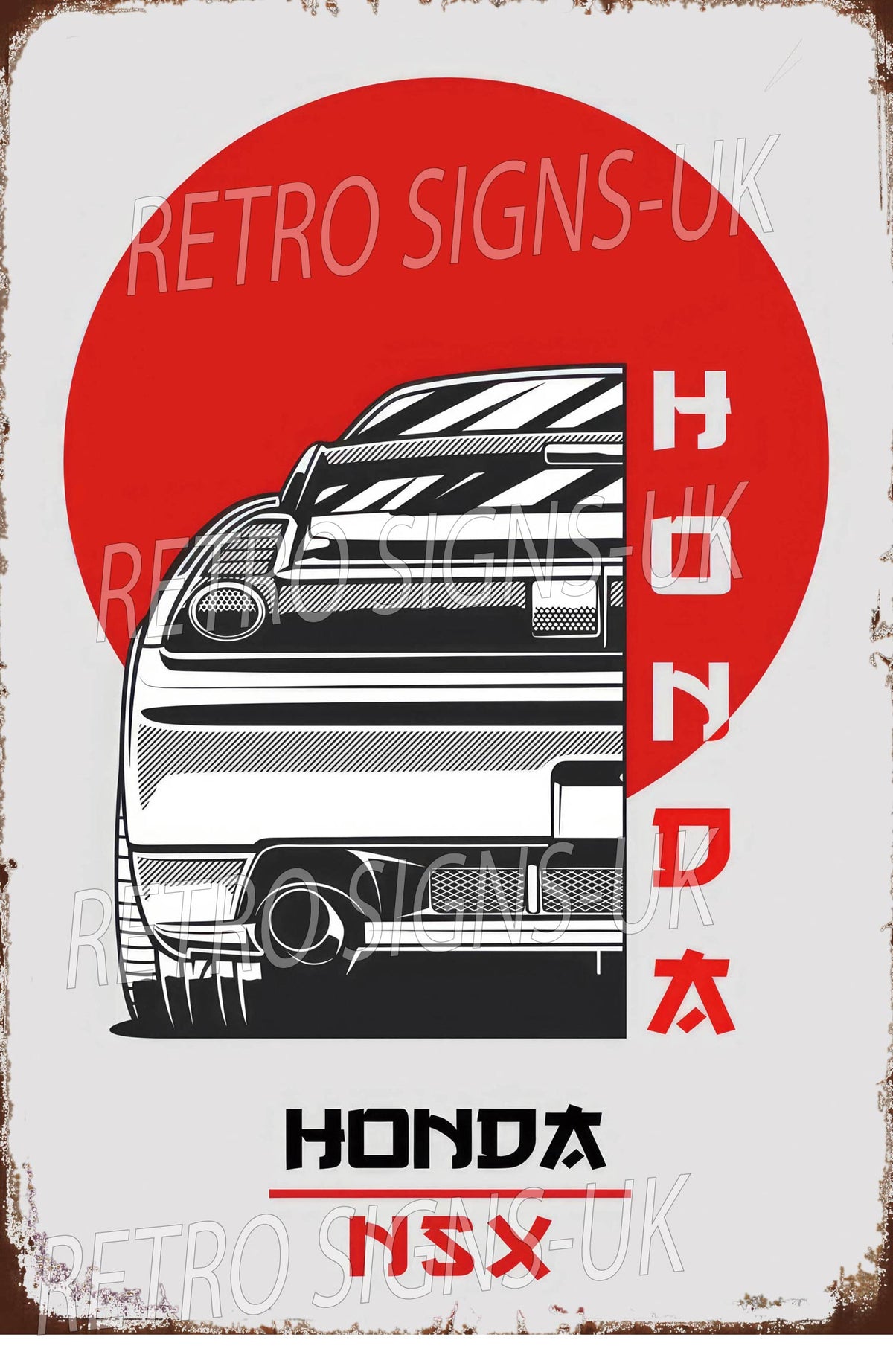 Honda NSX sun