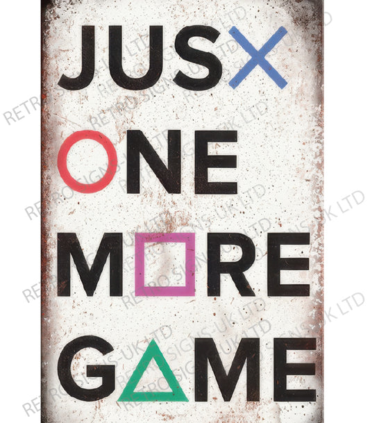 Just One More Game Play Station