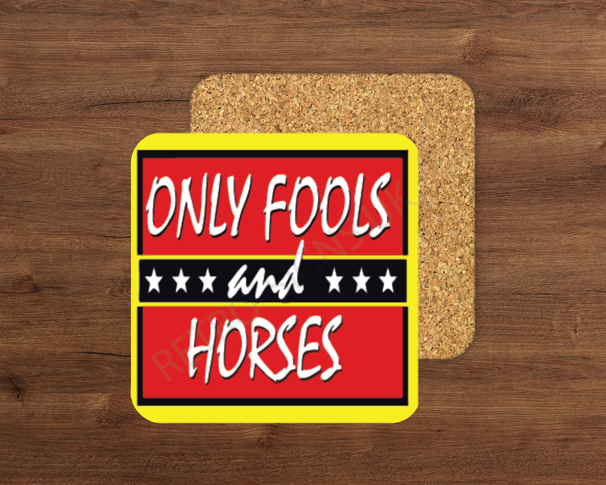 Only Fools – Cork Backed Coaster 10x10cm
