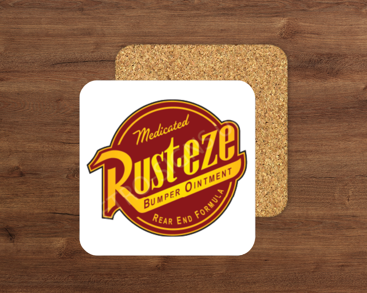 Rusteze – Cork Backed Coaster 10x10cm