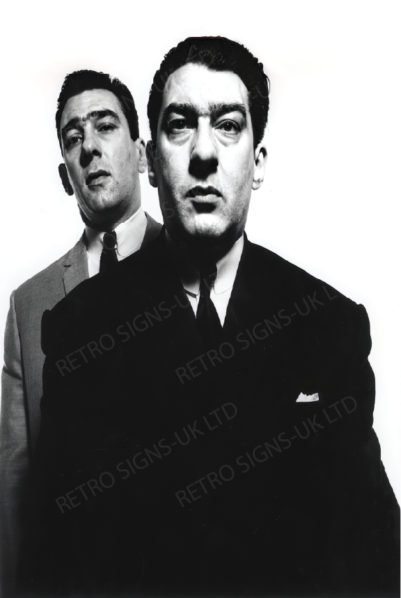 The Krays - Aluminium Metal Sign 20x30cm