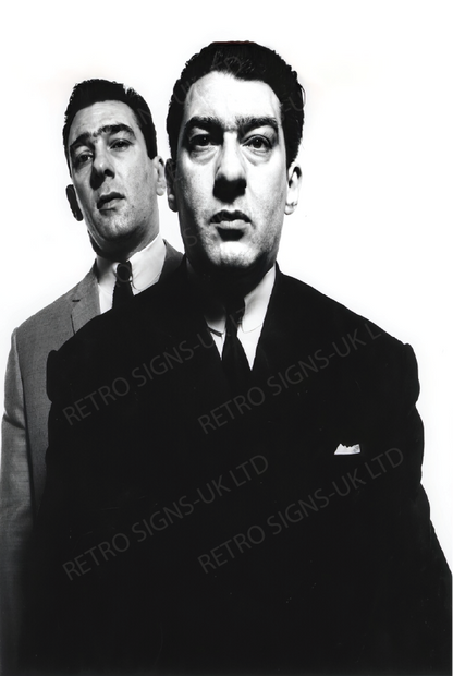 The Krays - Aluminium Metal Sign 20x30cm
