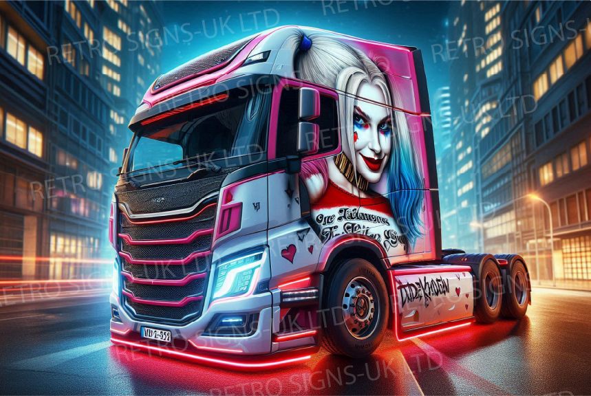 Truck Harley Quinn