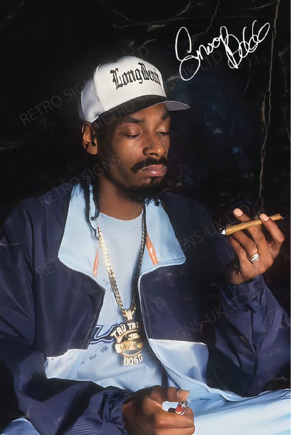 Snoop Dogg – Aluminium Metal Wall Sign 20 x 30cm