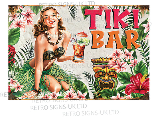 Tiki bar girl